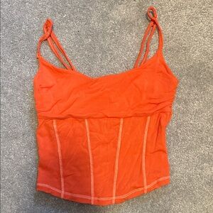 Urban Outfitters Orange crop top